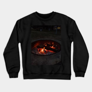 Campfire at Night Crewneck Sweatshirt